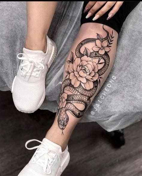 tatuajes para hacerse en la pierna|100 Diseños de Tatuajes en las Piernas